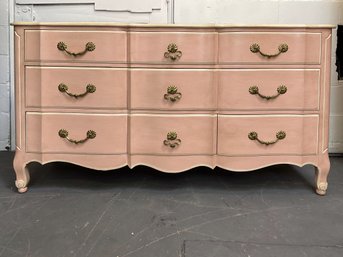 Solid Davis Cabinet Company Pink Dresser