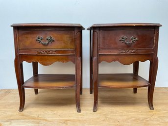 Pair Of French Inspired Side Tables
