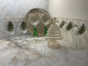 Christmas Tree Barware