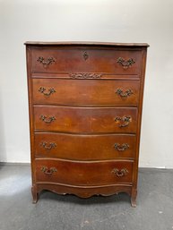 French Style Five Drawer Chest