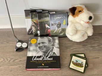 A Golfers Collection Odyssey Putter Arnold Palmer Book