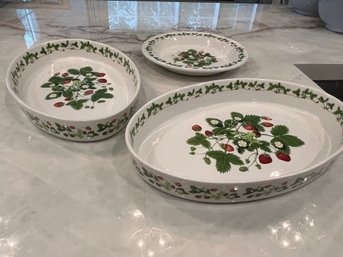 Portmerion Summer Strawberries Casserole Dishes