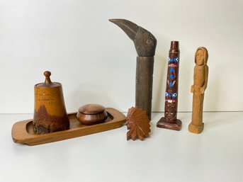 Wood Tribal Artifacts