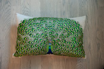 Peacock Pillow