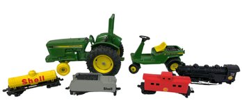 John Deere Tractors, Shell Cars & Train