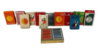 Various Vintage Playing Cards