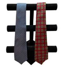 Pink London Ties - 55in Total Length