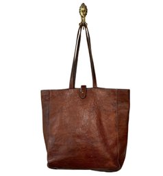 Banana Republic Genuine Leather Tote Bag