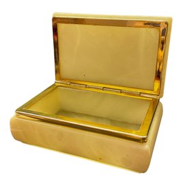 ALABASTER Jewelry Box 4x2.5x1.75