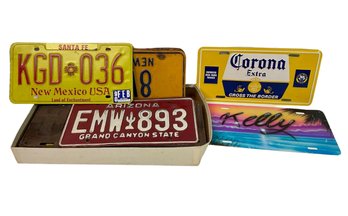 Various License Plates