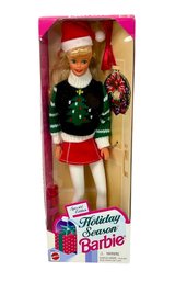 Barbie Mattell Holiday Season Doll In Christmas Sweater Special Edition