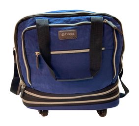 Biaggi Expandable Travel Luggage W/ Wheels, Comes W/ Extra Bags - 15x8x14