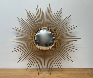 Global Views Gold Starburst Mirror (Made In India)