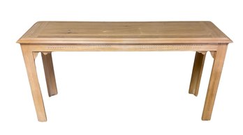 Bleached Pine Console Table