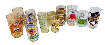 Vintage Bugs Bunny, Diet Pepsi, Tom & Jerry, Muppet, Citgo, Hamburglar Glasses