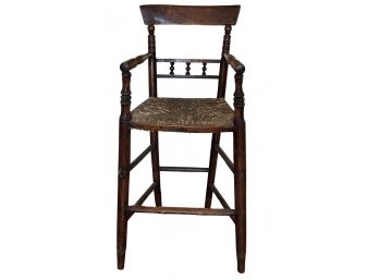 Vintage Baby High Chair 13 X 12 X 32.5 Sh 21'