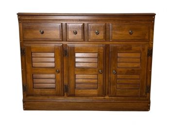 Heywood Wakefield Dresser With Top Drawer, Double Door & One Door 40 X 19 X 30