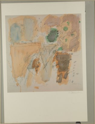 Abstract Print Avigdor Stematsky (Russia, 1908 - 1989)'Untitled - Light'