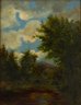 Thomas Bailey Griffin (AMERICAN, 1858-1918) Landscape Oil On Board