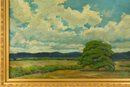 Signed Arthur Hill Gilbert  Landscape Oil On Board