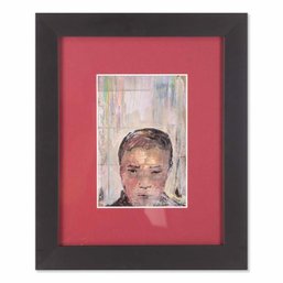 Impressionist Original Oil Painting 'Boy'