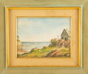 Max Kuehne (1880-1968) Landscape Watercolor