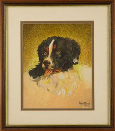 Signed R Ward Binks 1912 Animal Watercolor