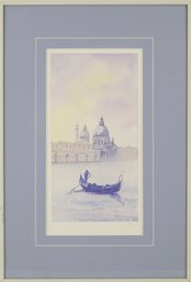 Watercolor Waterscape 'Venice'