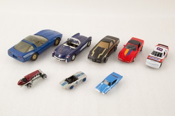 8 Vintage Collectible Car Models