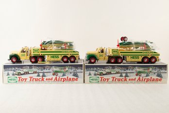 2 Hess Yoy Truck And Airplane