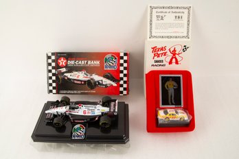 2 Collectible Race Car Models