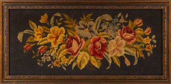 Floral Textile Art  'Blomming Flowers I'