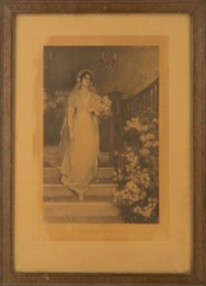 Portrait Print Bessie Pease Gutmann'Bessie Pease Gutmann'