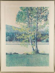 Impressionist Limited Edition Print 70/152 Luke Peare'Summer Lake III'