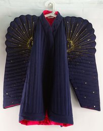 S Size Silk Made Women's Coat