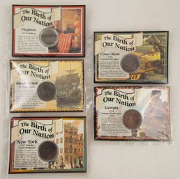 The Birth Of Our Nation 5 States Coins