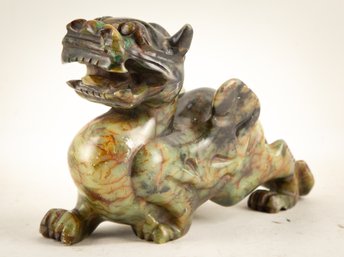 Chinese Marble Lion Sculpture