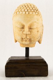 Resin Buddha Head Sculpture