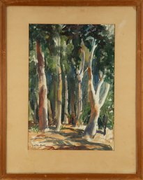 Harry Leith Ross ( 1886-1973 )Watercolor Landscape