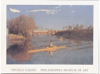 Waterscape Poster 'Thomas Eakins Philadelphia Museum Of Art'