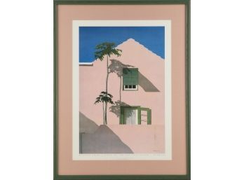 Mike Swan 92 Landscape Print 'Bermuda'