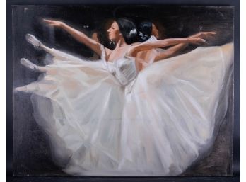 Realist/Figurative Original Oil Painting 'Ballerina'