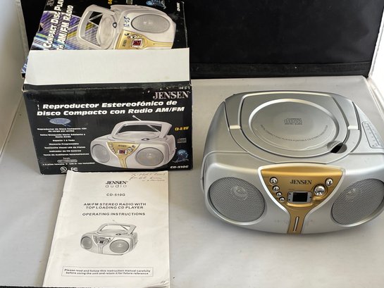 Jensen Stereo Compact Disc Player W Radio