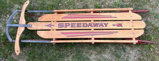 Gladding Speedway Wood Sled