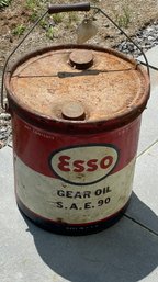 Esso 5 Gallon Gear Oil Can