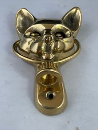 Brass Cat Door Knocker
