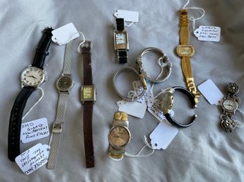 10 Assorted Ladies Fashion Watches