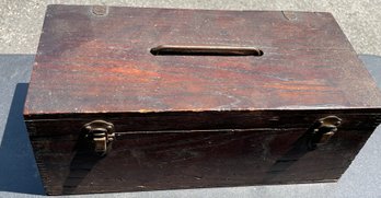 Wooden Tool Box