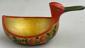 USSR Lacquer Ware Bird