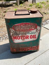 Wearwell Motor Oil Can